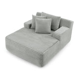 Modern Single Lazy Sofa Lounge Chair With High Density Foam - Furniture Home Direct