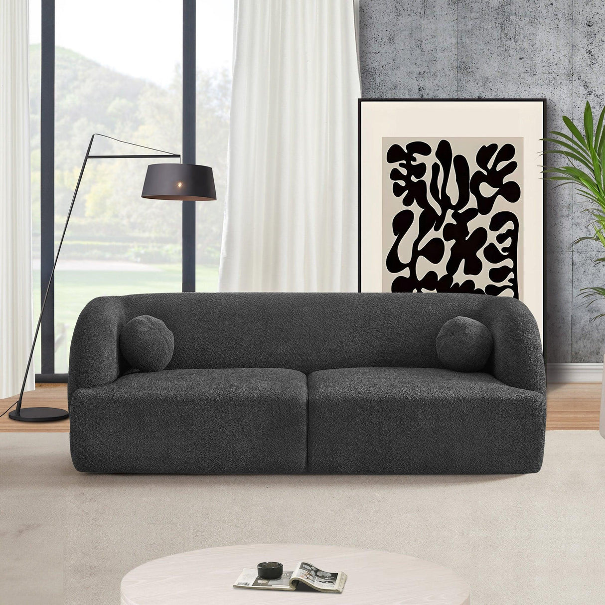 Anna - French Boucle Sofa - Furniture Home Direct