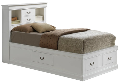 Louis Phillipe - Bookcase Storage Bed - Furniture Home Direct