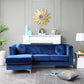 Pompano - Micro Suede Sofa Chaise - Furniture Home Direct