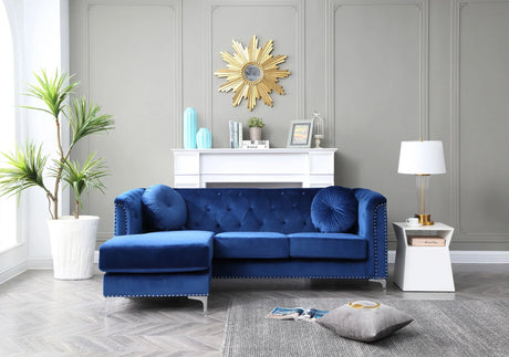 Pompano - Micro Suede Sofa Chaise - Furniture Home Direct