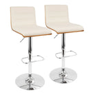 Vasari - Mid Century Modern Adjustable Barstool With Swivel - Furniture Home Direct