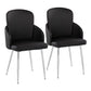 Dahlia - Contemporary, Dining Chair (Set of 2) - Furniture Home Direct