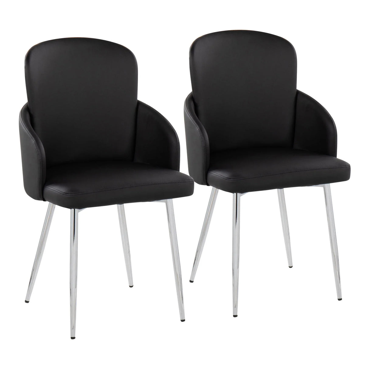 Dahlia - Contemporary, Dining Chair (Set of 2) - Furniture Home Direct