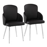 Dahlia - Contemporary, Dining Chair (Set of 2) - Furniture Home Direct
