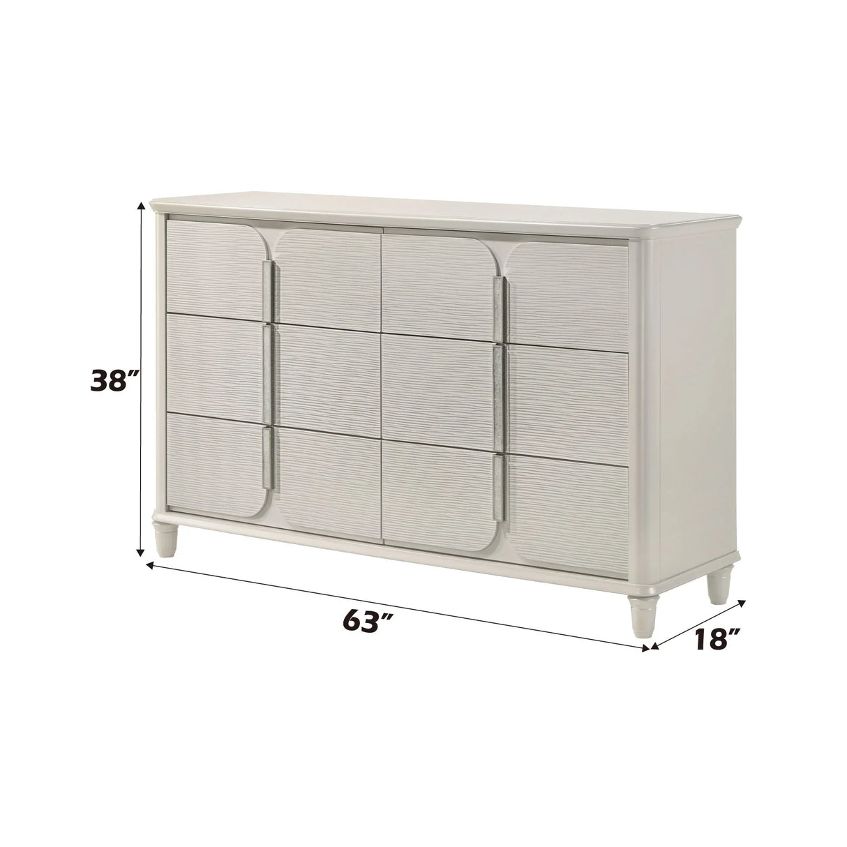 Laveda - Dresser - White - Furniture Home Direct