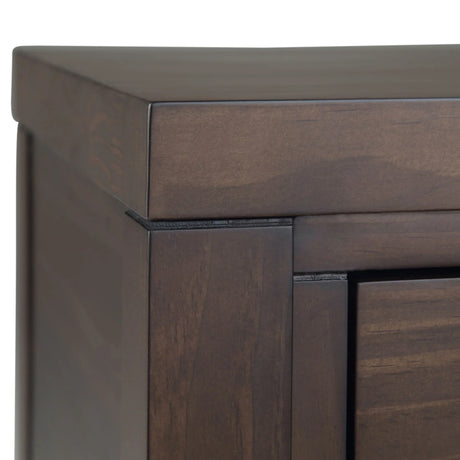 Hollander - Wide Console Table - Warm Walnut Brown - Furniture Home Direct