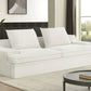 Nimbus - Oversized Full Foam 4 Seater Couch For Living Room Upholstered In Soft Corduroy, Wide Armrests - Furniture Home Direct