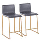 Mara - Contemporary Counter Stool Elegant Design (Set of 2) - Furniture Home Direct