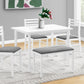 Dining Set, 5 Pieces Set, Rectangular, Small, Contemporary & Modern - Furniture Home Direct