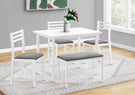 Dining Set, 5 Pieces Set, Rectangular, Small, Contemporary & Modern - Furniture Home Direct