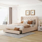 Storage Bed Velvet Upholstered Platform Bed With Wingback Headboard And A Big Drawer - Furniture Home Direct