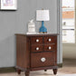 Elegant Traditional Nightstand - Furniture Home Direct