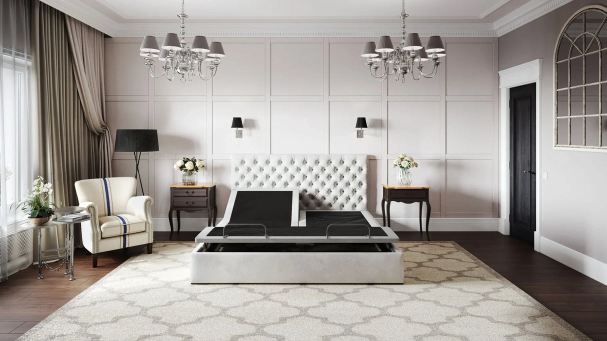 Bt3000 - Flex Head Adjustable Bed Base With Head And Foot Position Adjustment - Furniture Home Direct