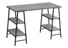 Computer Desk For Home Office, Storage Shelves, Industrial Design - Furniture Home Direct