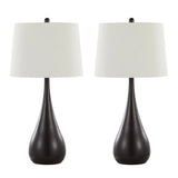 Pebble - Contemporary Table Lamp (Set of 2) - Furniture Home Direct