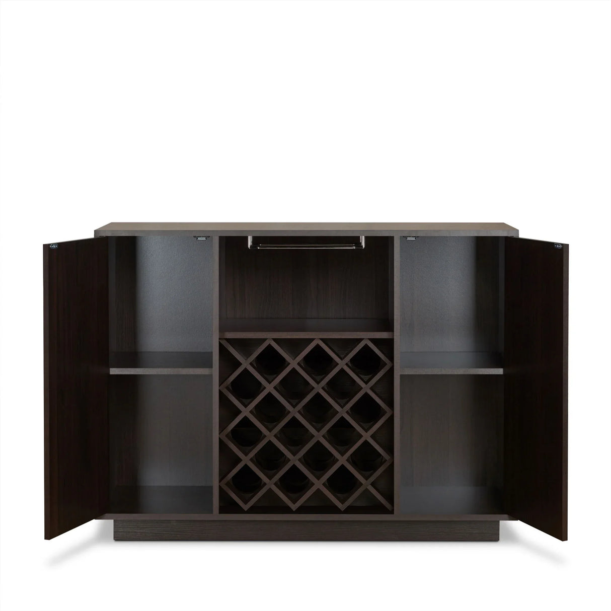 Hazen - Wine Cabinet - Espresso - Furniture Home Direct