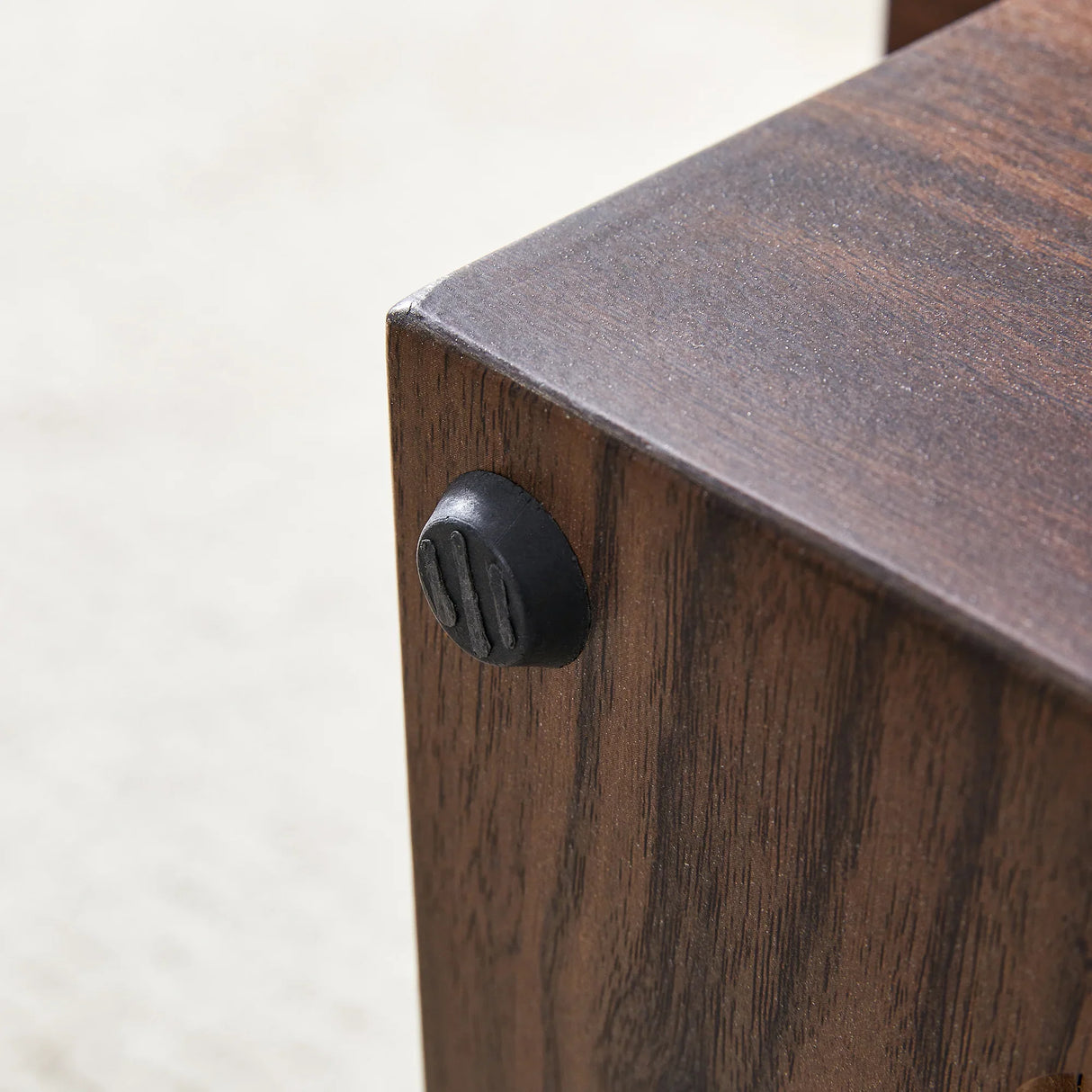Coffee Table Solid Wood Long Rectangular Dark Walnut - Furniture Home Direct