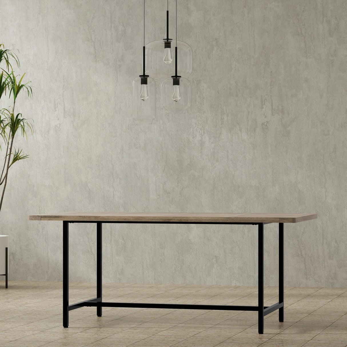 Campbell - Handcrafted Dining Table - Furniture Home Direct