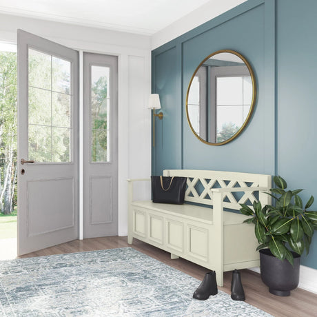 Amherst - Handcrafted Entryway Storage Bench - Furniture Home Direct