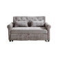 Loveseat Sofa Bed, Pull - Out Couch Sleeper & 2 Pillows - Furniture Home Direct