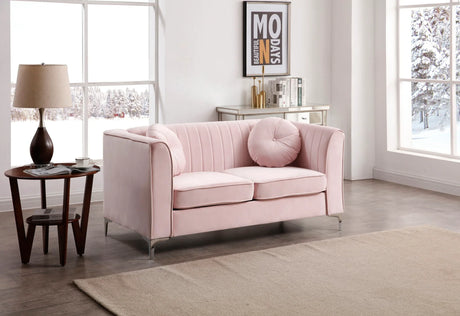 Delray - Micro Suede Loveseat - Furniture Home Direct