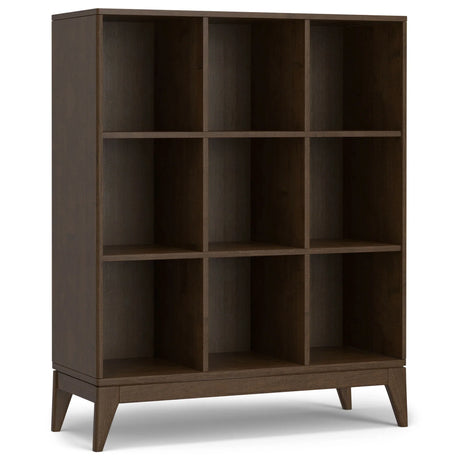 Harper - 9 Cube Storage - Walnut Brown - Furniture Home Direct