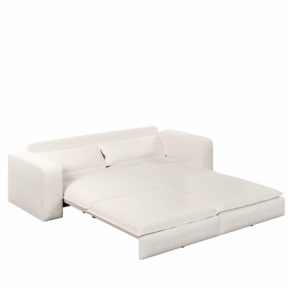 Sleeper Pull Out Sofa Bed, 3 In 1 Convertible Chaise Lounge - Furniture Home Direct