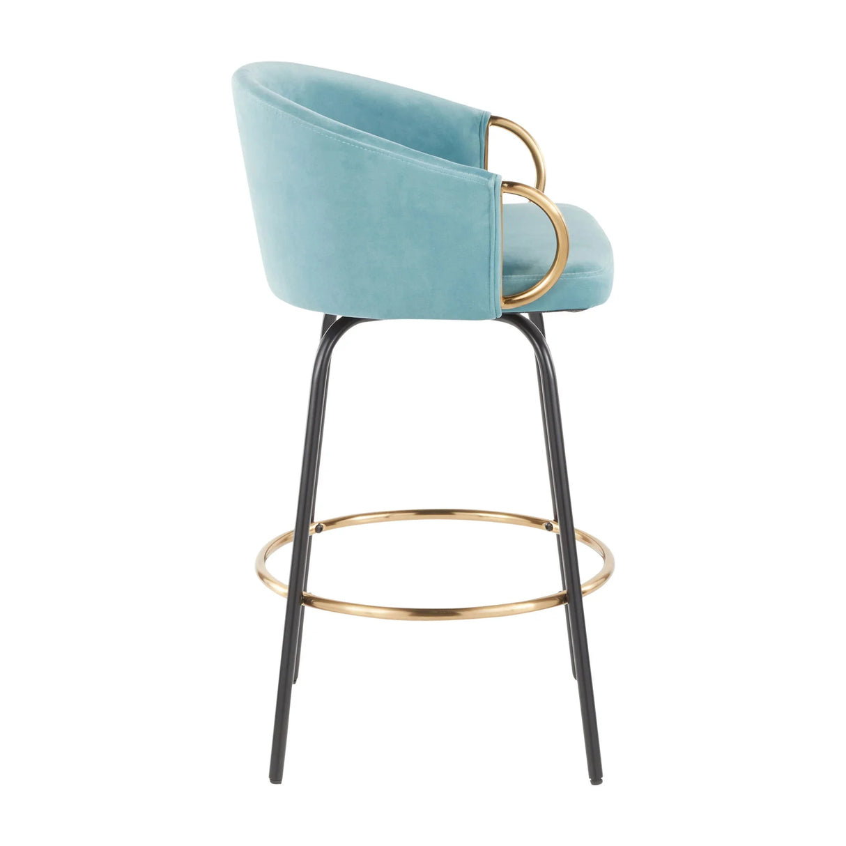 Claire - Contemporary / Glam Counter Stool (Set of 2) - Furniture Home Direct