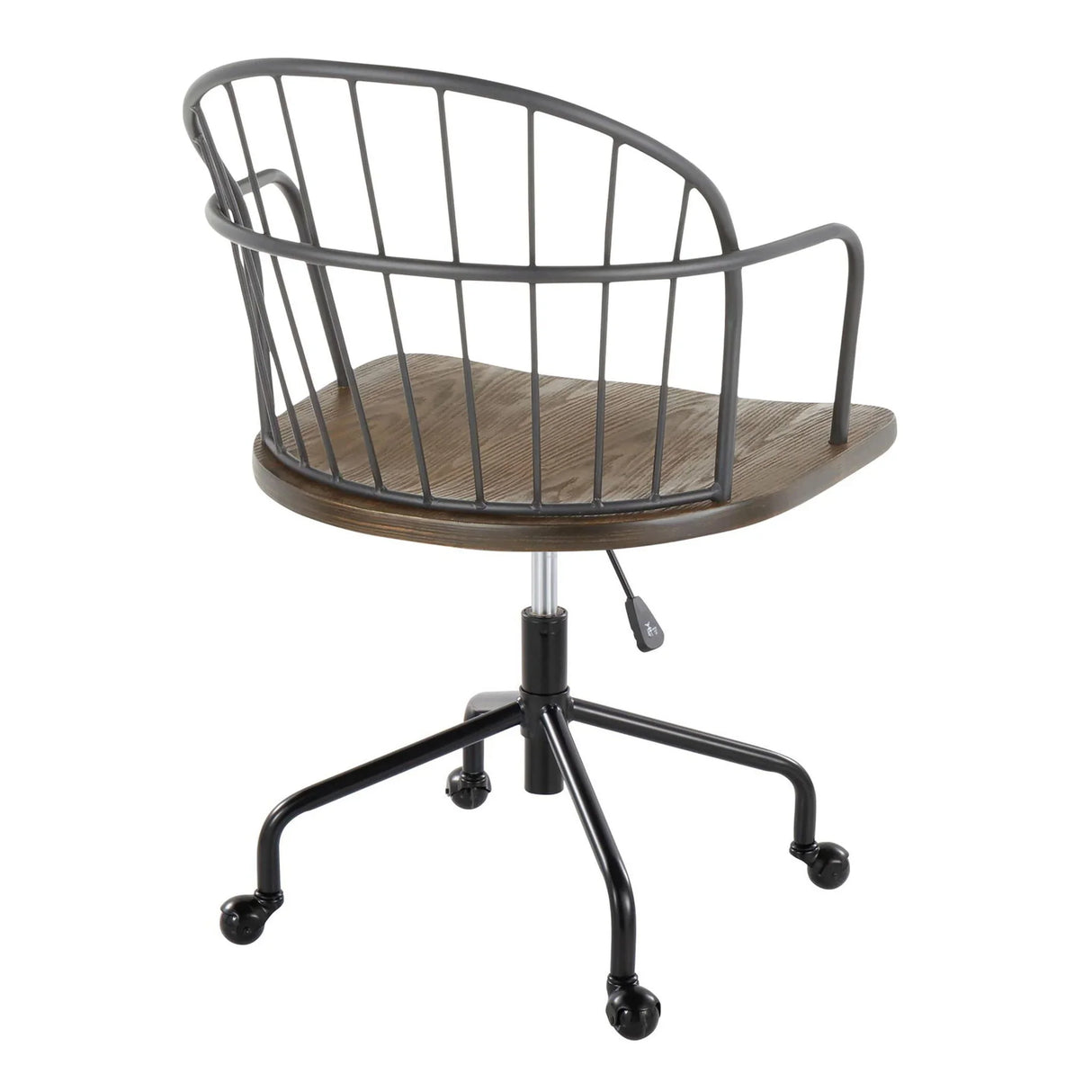 Riley - Farmhouse Adjustable Office Chair - Furniture Home Direct