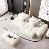 Modern Oversized Diy Combination Modular Sectional Sofa With Pillows - Furniture Home Direct