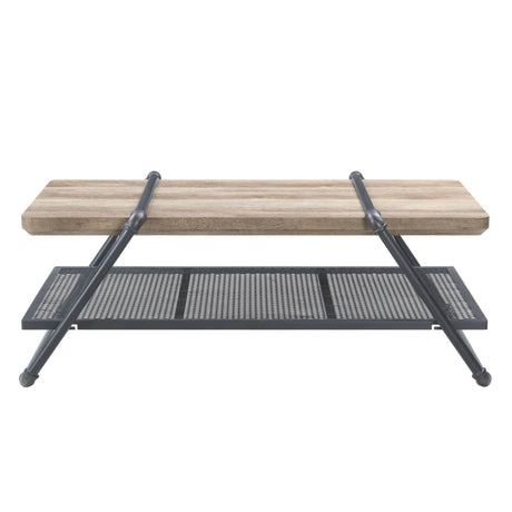 Brantley - Coffee Table - Oak / Sandy Gray - Furniture Home Direct