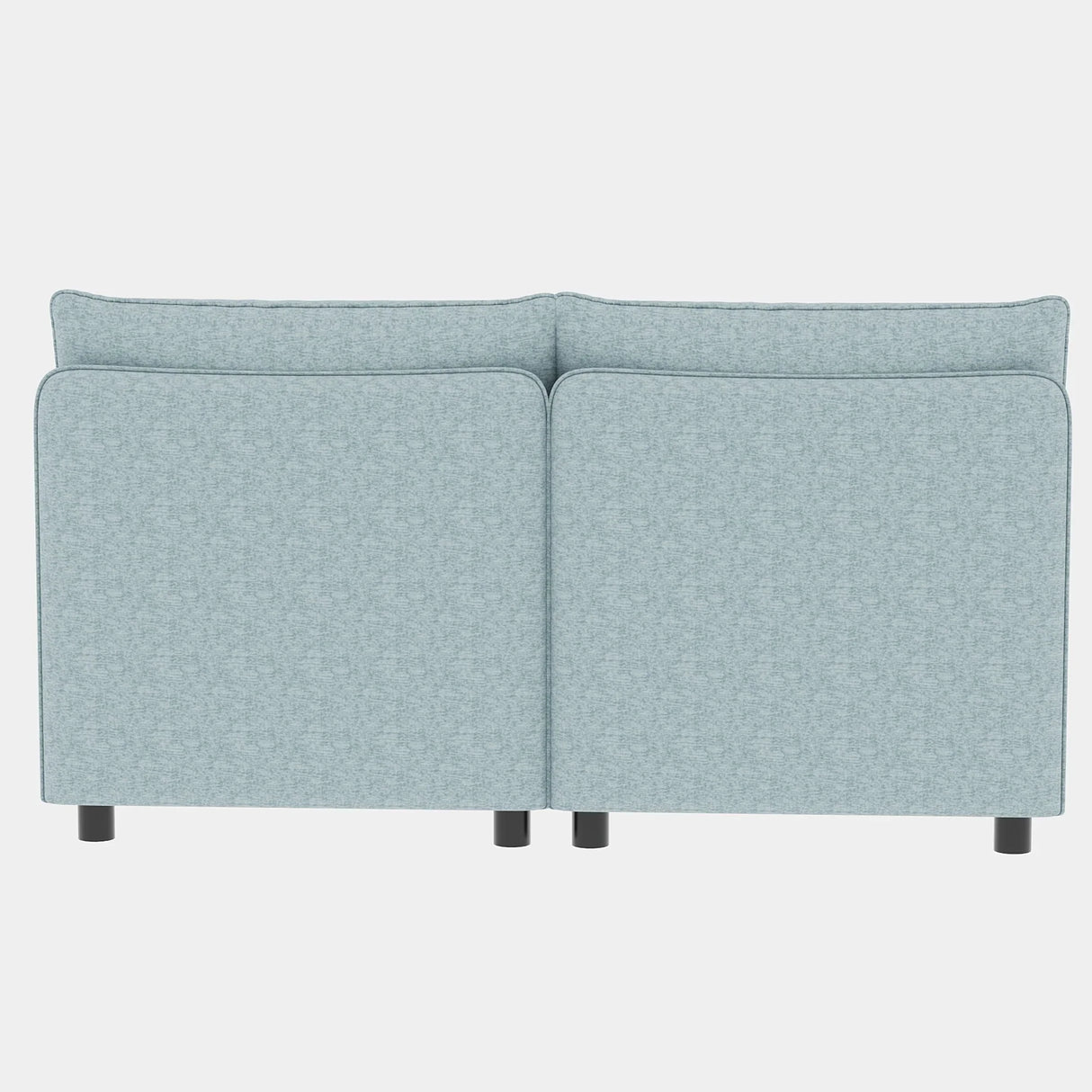 3 Piece Modular Living Room Set With Sofa, love seat and Chair, Sea Foam - Furniture Home Direct
