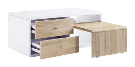 Verux - High Gloss Coffee Table - White - Furniture Home Direct