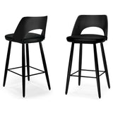 Callie - Upholstered Counter Height Stool (Set of 2) - Furniture Home Direct