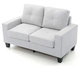 Track Arm Loveseat For Cozy Spaces - Furniture Home Direct