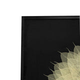 Camilla - Square Shadow Box Wall Decor - Black White - Furniture Home Direct