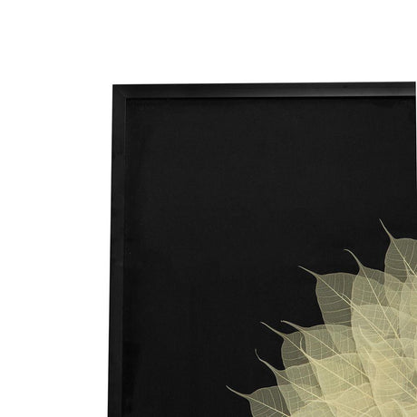 Camilla - Square Shadow Box Wall Decor - Black White - Furniture Home Direct