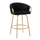 Claire - Contemporary & Glam Counter Stool (Set of 2) - Furniture Home Direct