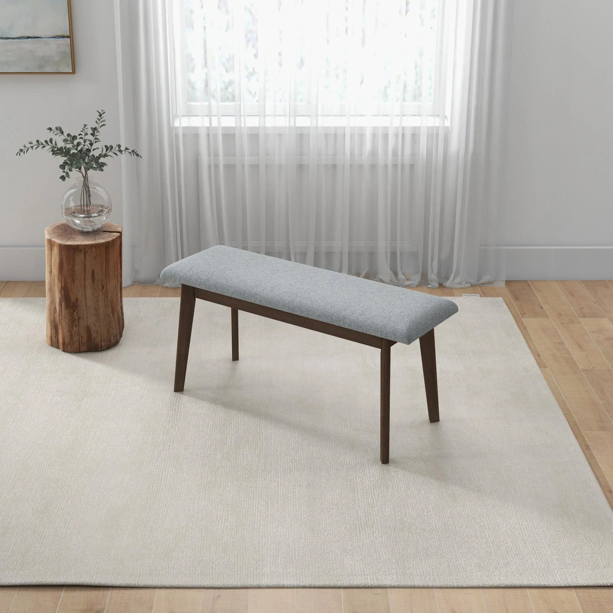 Carlos - Upholstered Bench - Furniture Home Direct