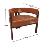 Modern Accent Teddy Upholstered Armchair - Furniture Home Direct