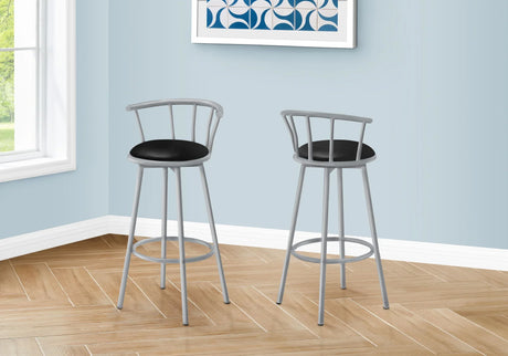 Swivel Stool Bar Height, Stylish Design Contemporary & Modern (Set of 2) - Furniture Home Direct