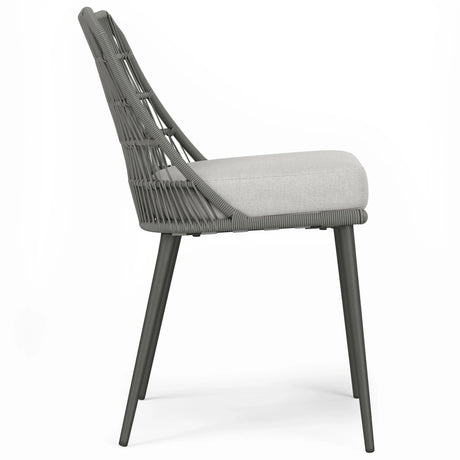 Beachside - Outdoor Dining Chair (Set of 2) - Gray - Furniture Home Direct
