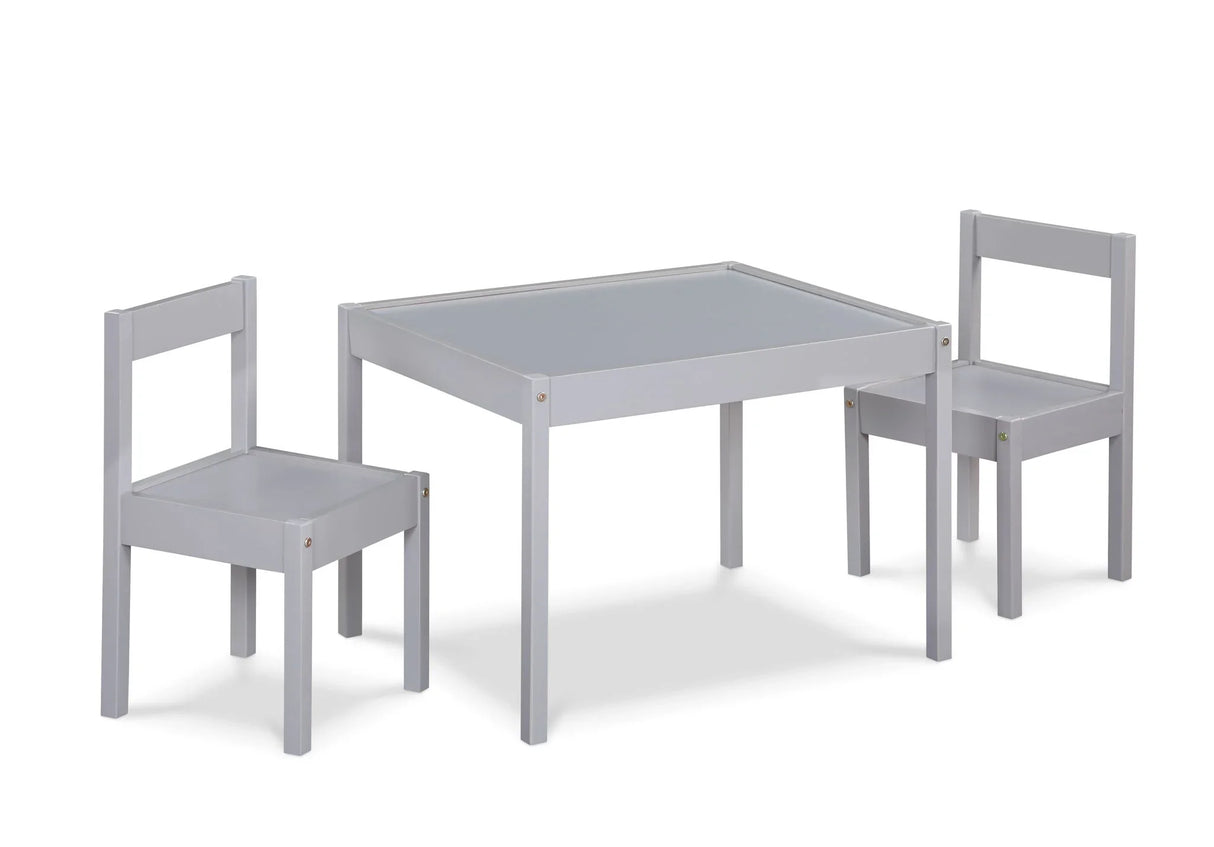 Della - 3-Piece Solid Wood Kids Table & Two Chair Set - Furniture Home Direct