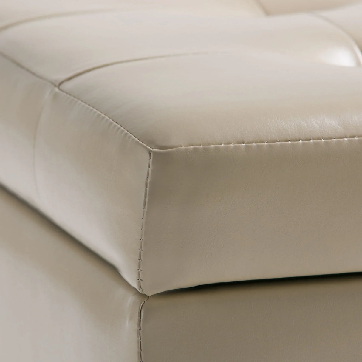 Cosmopolitan - Upholstered Storage Ottoman - Furniture Home Direct