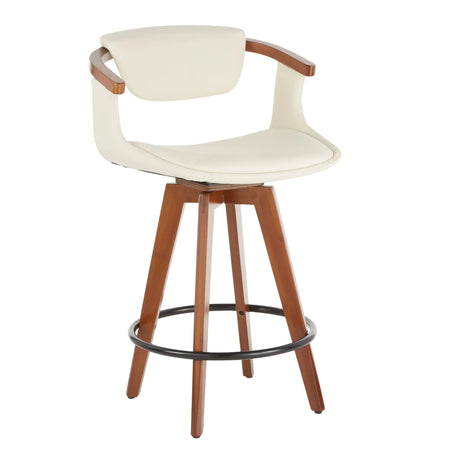 Oracle - Mid Century Modern Counter Stool - Furniture Home Direct