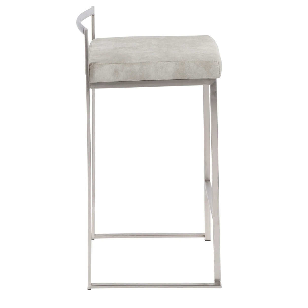 Fuji - Contemporary Elegant Stackable Counter Stool Set - Furniture Home Direct