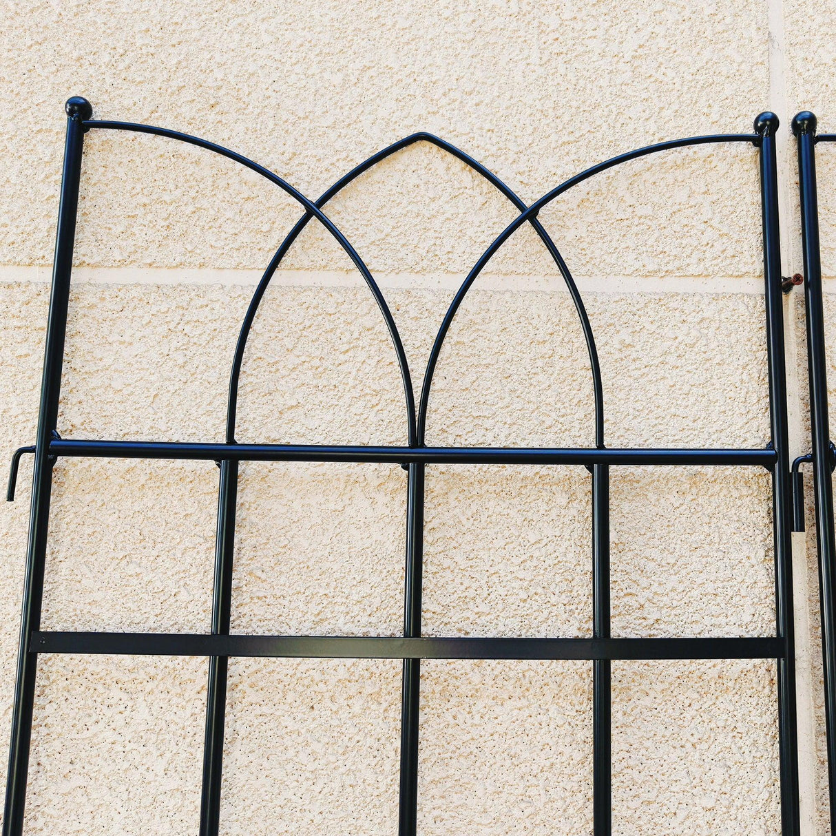 Metal Garden Trellis Rustproof For Climbing Plants Outdoor Flower Support - Furniture Home Direct