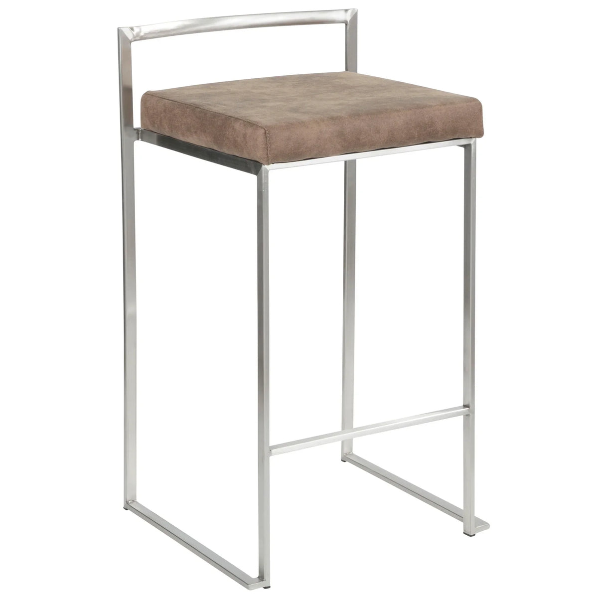 Fuji - Contemporary Elegant Stackable Counter Stool Set - Furniture Home Direct