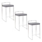 Fuji - Elegant Design Contemporary Stackable Counter Stool - Furniture Home Direct